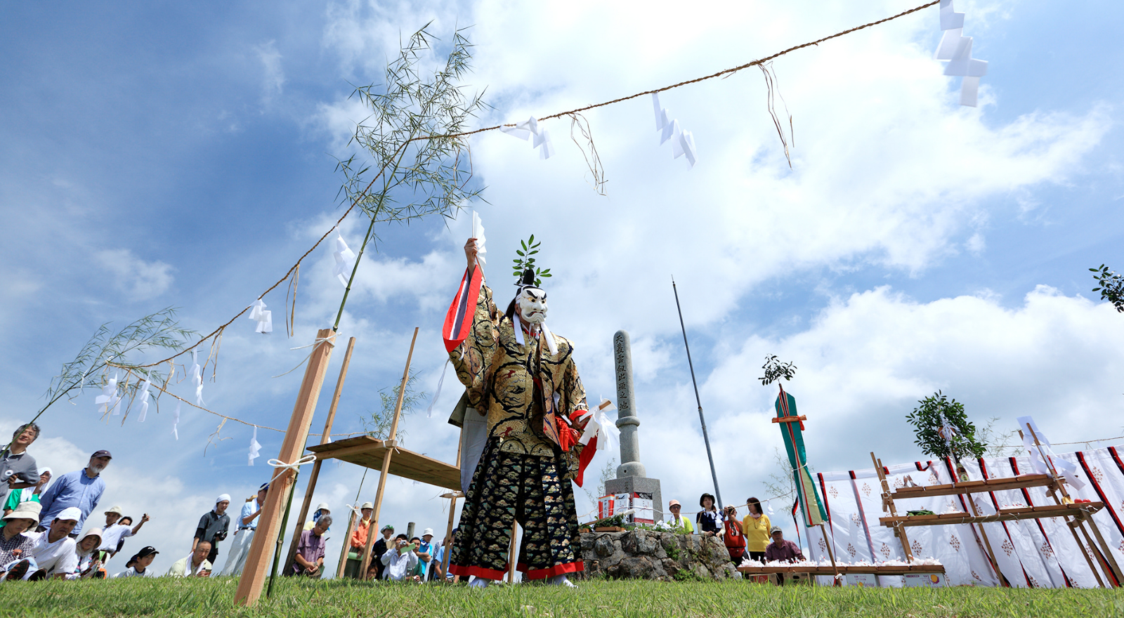 奥出雲町の行事船通山宣揚祭の写真
